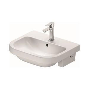 Duravit 24035500002 - Zápustné umyvadlo D-CODE 55x45, 5 cm keramika/lesklá bílá 24035500002 obraz