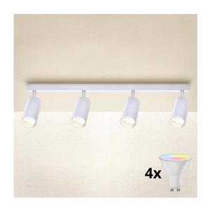Brilagi - LED Stmívatelné bodové svítidlo SELE 4xGU10/6, 5W/230V bílá BG0808+2xAI1829 obraz