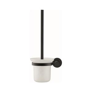 Duravit 99274600 - Nástěnná WC štětka D-CODE matná černá 0099274600 obraz