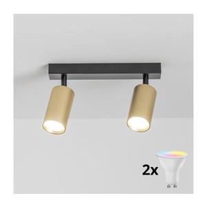 Brilagi - LED Stmívat. bodové svítidlo SELE GOLDEN 2xGU10/6, 5W/230V černá/zlatá BG1006+AI1829 obraz