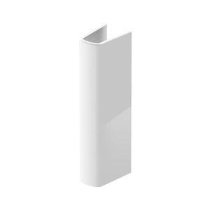 Duravit 8632700002 - Kryt na sifon D-CODE 70, 5x19 cm keramika/lesklá bílá 08632700002 obraz