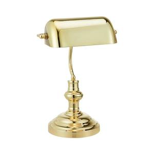 Markslöjd 108977 - Stolní lampa BANKERS 1xE14/40W/230V zlatá 108977 obraz