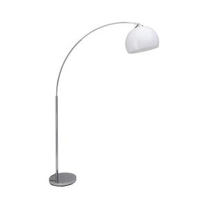 Brilliant - Stojací lampa VESSA 1xE27/60W/230V lesklý chrom/bílá 92940/75 obraz