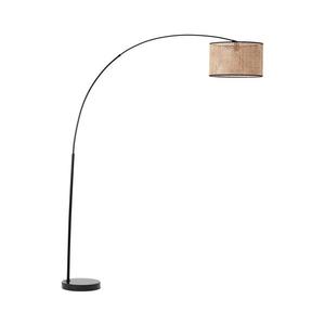 Brilliant - Stojací lampa WILEY 1xE27/60W/230V černá/béžová 93138/06 obraz
