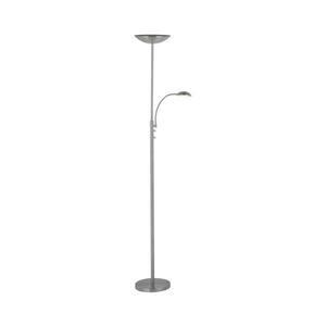 Brilliant - LED Stmívatelná stojací lampa ROSANNA 2xLED/13W/230V matný chrom G93011/13 obraz
