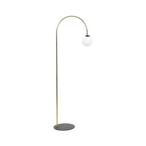 Zuma Line 1223 - Stojací lampa BOW 1xE14/10W/230V zlatá/černá 1223 obraz