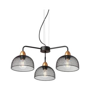 Redo 01-1573 - Lustr na lanku TAMIS 3xE27/42W/230V pr. 59 cm černá 01-1573 obraz