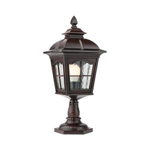 Redo 9652 - Venkovní lampa YORK 1xE27/70W/230V IP44 hnědá 9652 obraz