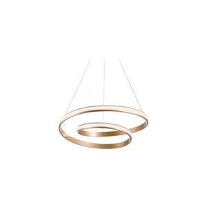Redo 01-1889 - LED Stm lustr na lanku TORSION LED/29W/230V 4000K pr. 55 cm bronz 01-1889 obraz