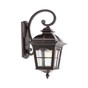 Redo 9648 - Venkovní nástěnná lampa YORK 1xE27/70W/230V IP44 hnědá 9648 obraz