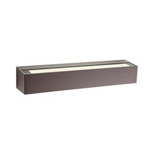 Redo 90261 - LED Venkovní nástěnné svítidlo AROOS LED/21W/230V 3000K IP65 hnědá 90261 obraz