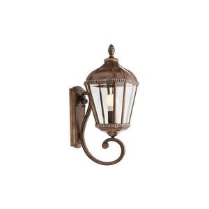 Redo 9656 - Venkovní nástěnná lampa ESSEN 1xE27/70W/230V IP44 hnědá/patina 9656 obraz