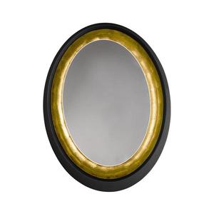 Eglo 425061 - Nástěnné zrcadlo BONTANG 80x60 cm černá/zlatá 425061 obraz