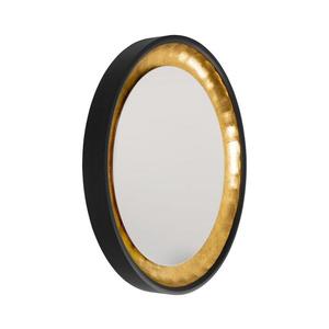 Eglo 425062 - Nástěnné zrcadlo BONTANG pr. 90 cm černá/zlatá 425062 obraz