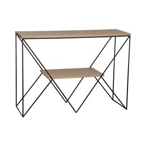Eglo 424016 - Odkládací stolek OTAWARA 77x106 cm hnědá/černá 424016 obraz