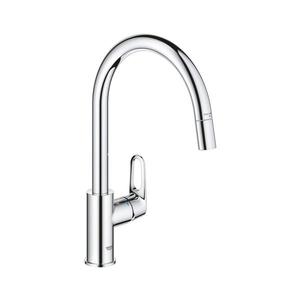 GROHE 30569000 - Dřezová baterie START FLOW 357 mm lesklý chrom 30569000 obraz