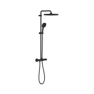 GROHE 266962431 - Sprchový systém VITALIO COMFORT 250 250 × 250 mm černá 266962431 obraz