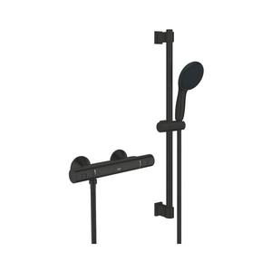 GROHE 345972431 -Termostatická sprchová baterie PRECISION START 12” 60 cm černá 345972431 obraz