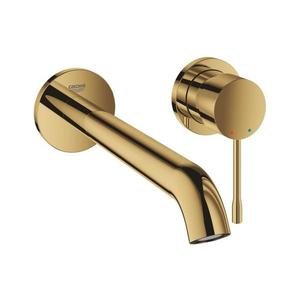 GROHE 19967GL1 - Dvouotvorová umyvadlová baterie ESSENCE 230 mm zlatá 19967GL1 obraz