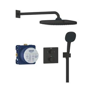 GROHE 348822430 - Sprchový set PRECISION 250 × 250 mm černá 348822430 obraz