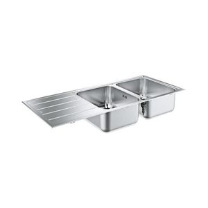 GROHE 31588SD1 - Dřez K500 1160 × 500 mm nerez 31588SD1 obraz