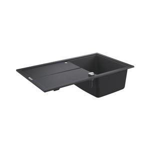 GROHE 31640AP0 - Kompozitní dřez K400 860 × 500 mm granit/černá 31640AP0 obraz