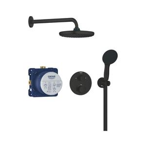 GROHE 348832430 - Sprchový set VITALIO START 250 mm černá 348832430 obraz