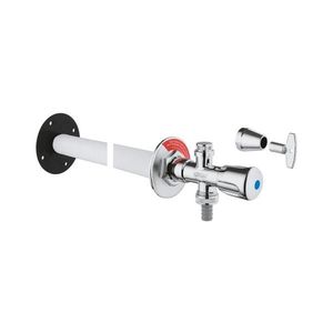GROHE 41208000 - Venkovní nástěnný l EUROTEC DN 15 lesklý chrom 41208000 obraz