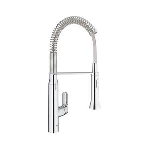 GROHE 31379000 - Dřezová baterie K7 G12” lesklý chrom 31379000 obraz