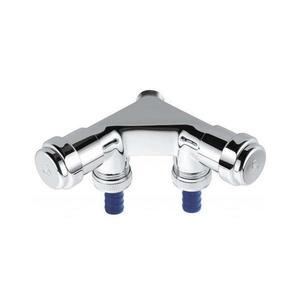 GROHE 41022000 - Dvojitý l EGGEMANN DN 15 lesklý chrom 41022000 obraz