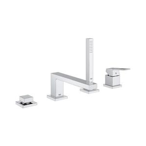 GROHE 19897001 - Vanová čtyřotvorová baterie EUROCUBE lesklý chrom 19897001 obraz
