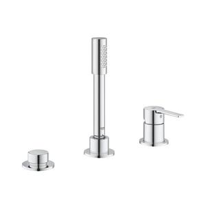 GROHE 19965001 - Vanová tříotvorová baterie LINEARE lesklý chrom 19965001 obraz