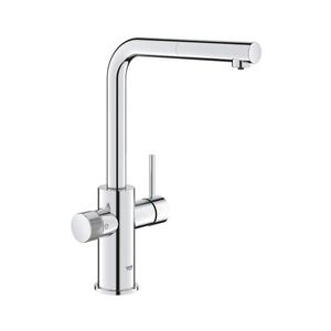 GROHE 30601000 - Dřezová baterie BLUE PURE A s výsuvnou koncovkou lesklý chrom 30601000 obraz