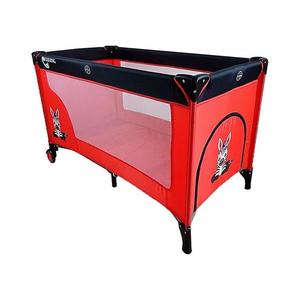 COSING - Cestovní postýlka ADAM Zebra Red C-0140R obraz