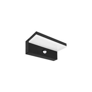 LED Venkovní nástěnné svítidlo se senzorem LED/9W/230V 4000K IP44 černá HESTIO LED PIR obraz
