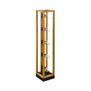 Eglo 32148 - Stojací lampa BLACKCROWN 5xE27/40W/230V hnědá 32148 obraz