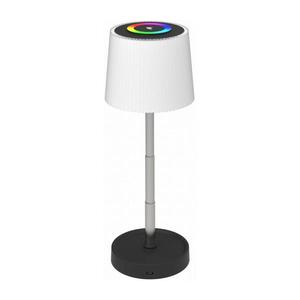 LED RGBW Stmívatelná venkovní nabíjecí stolní lampa LED/2W/5V IP44 1200 mAh šedá PTL45RGB obraz