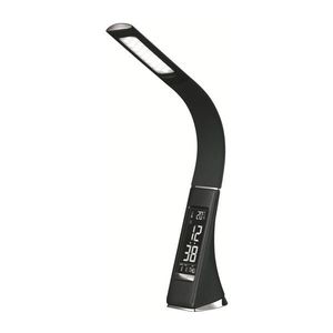LED Stmívatelná stolní lampa s displejem LED/10W/5V černá PDLU3B obraz