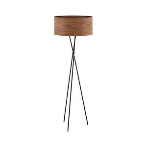 Eglo 33705 - Stojací lampa CANNAFESCA 1xE27/60W/230V hnědá/černá 33705 obraz
