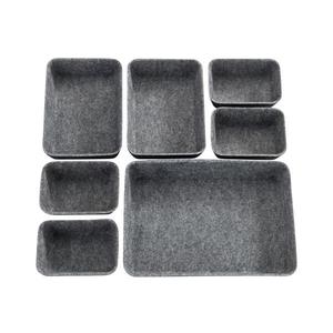WENKO 64502100 - Organizér zásuvky FELT 28, 5x20 cm šedá 64502100 obraz