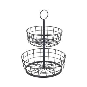 WENKO 88740800 - Košík LOFT 28x39 cm černá 88740800 obraz