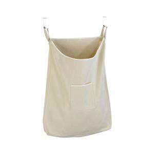 WENKO 62107100 - Koš na prádlo CANGURO 52x81 cm béžová/stříbrná 62107100 obraz