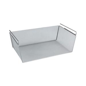 WENKO 53143100 - Košík 49x28 cm stříbrná 53143100 obraz