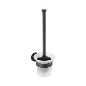 WENKO 24243100-WC štětka BOSIO BLACK 10x35 cm nerez/stříbrná/satin 24243100 obraz