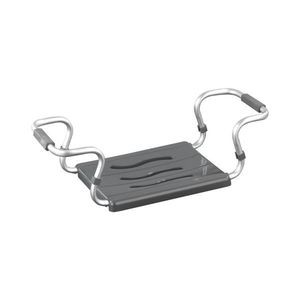 WENKO 73392500-Sedátko SICHERHEIT IM BAD 26x18 cm stříbrná/antracit 73392500 obraz