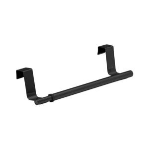 WENKO 53247100 - Držák ručníků 7x6 cm nerez/černá 53247100 obraz