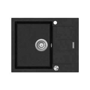 Concept DG05C45BC - Kuchyňský dřez CUBIS 50x62 cm granit/černá DG05C45BC obraz