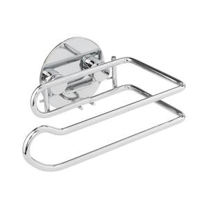 WENKO 18774100-Držák toaletního papíru TURBO-LOC RUND STAHL 14x9 cm chrom 18774100 obraz