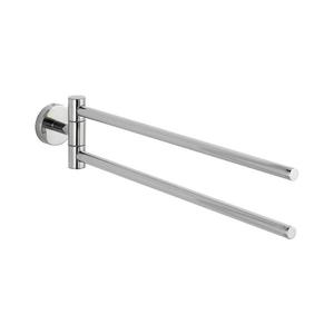 WENKO 20213100 - Držák ručníků BOSIO SHINE 43x9 cm nerez/stříbrná 20213100 obraz