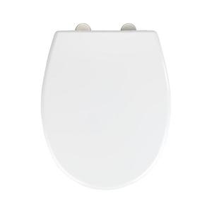 WENKO 24571100-WC sedátko VORNO NEO 46x37 cm bílá/stříbrná 24571100 obraz